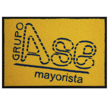 Tapetes con Logo Personalizado Tipo Rizo | Diseño e Impresión para Negocios y Comercios