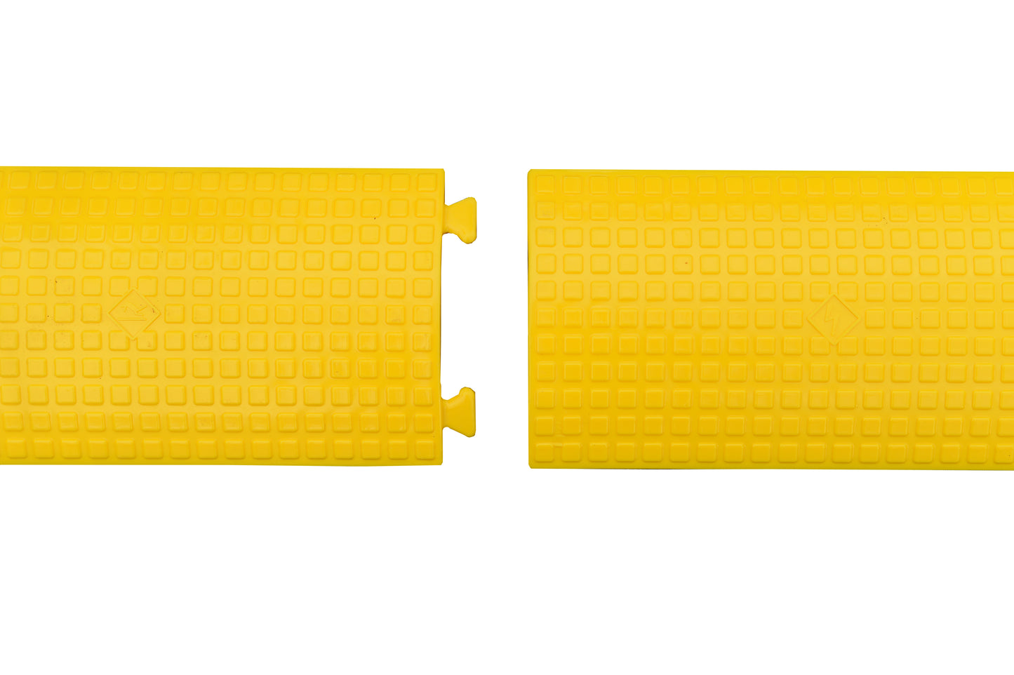 Protector de Cable Tipo Rampa Modular | Polietileno, Carga 1500 kg y Canal Extra Ancho