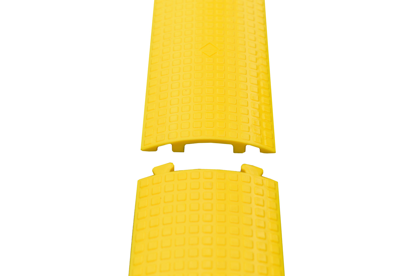 Protector de Cable Tipo Rampa Modular | Polietileno, Carga 1500 kg y Canal Extra Ancho