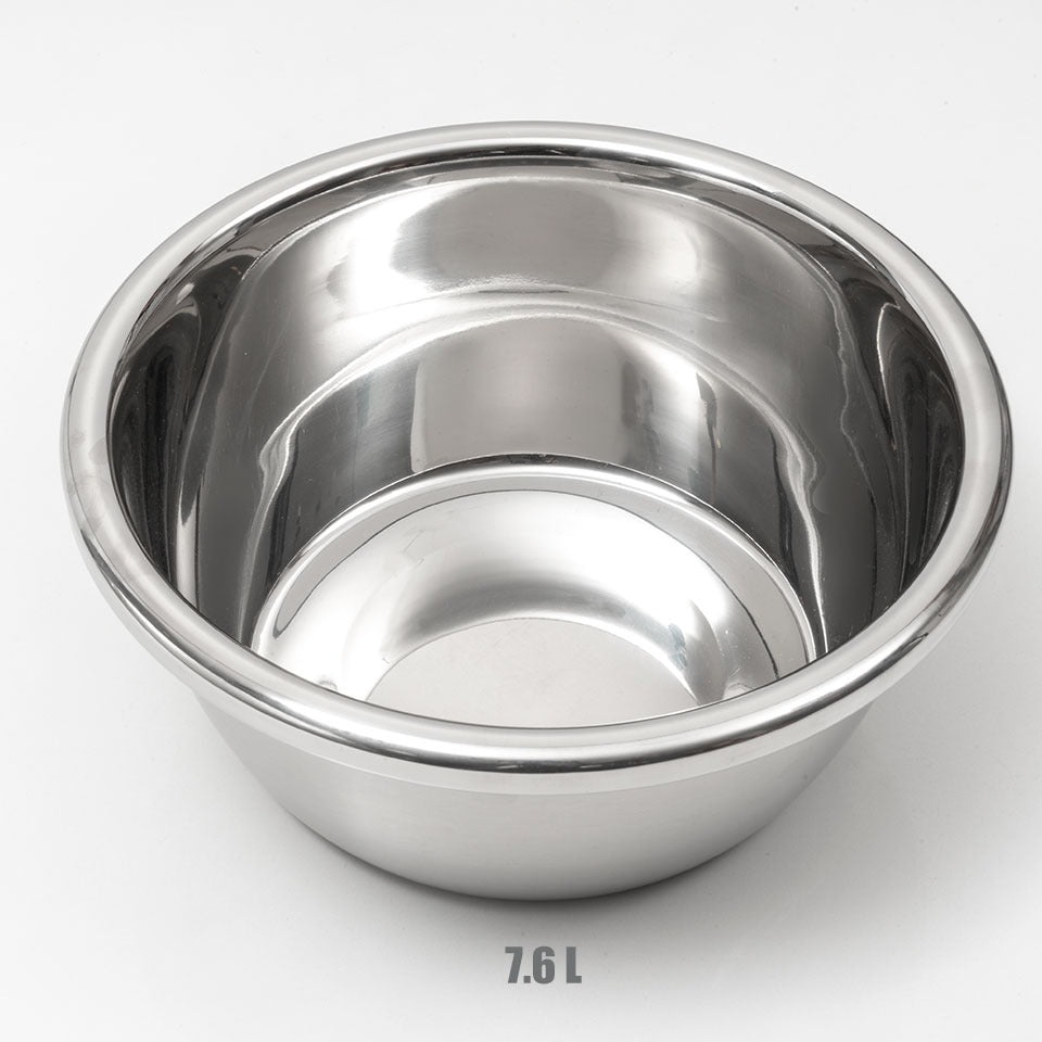 Set de 3 Mixing Bowl de Acero Inoxidable | Tazones Reforzados para Cocina Duraderos y Multiusos