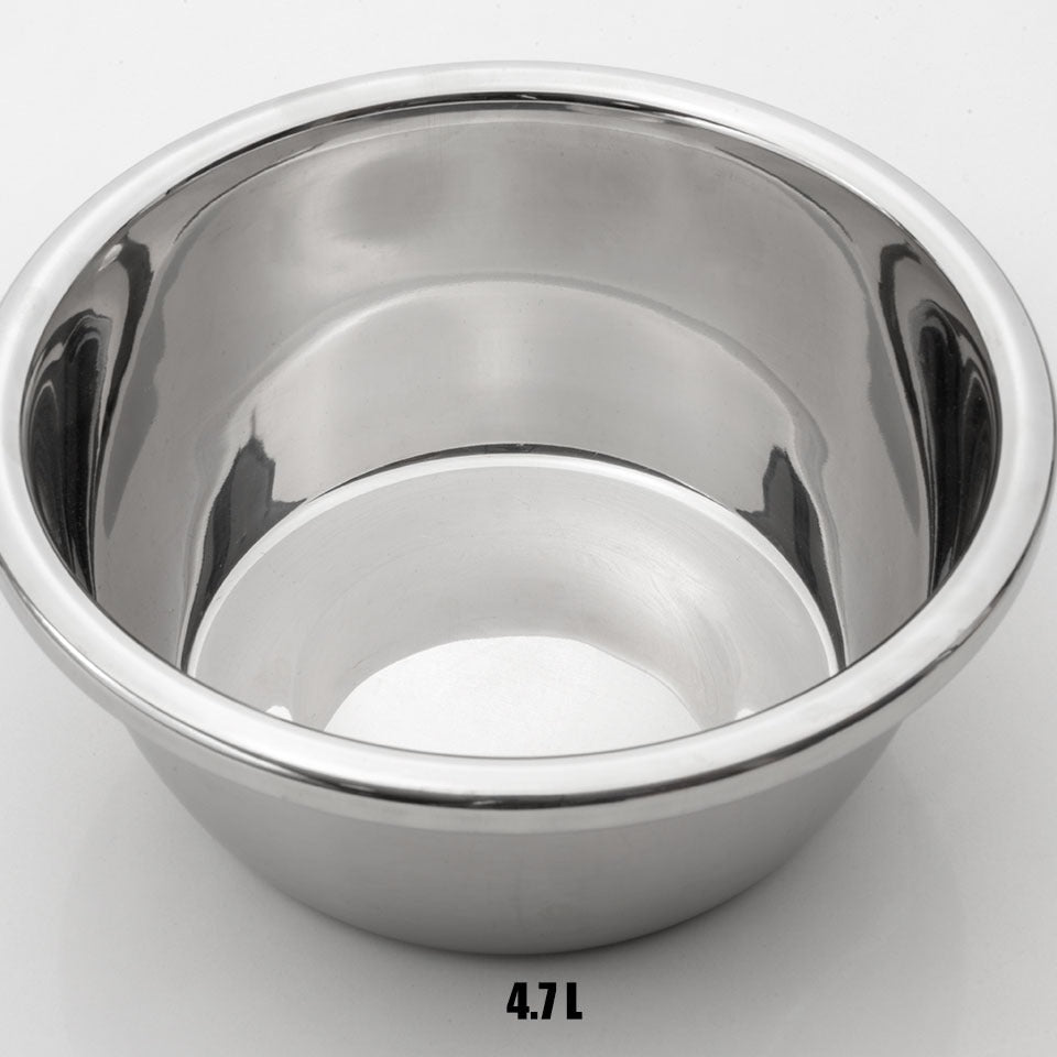 Set de 3 Mixing Bowl de Acero Inoxidable | Tazones Reforzados para Cocina Duraderos y Multiusos