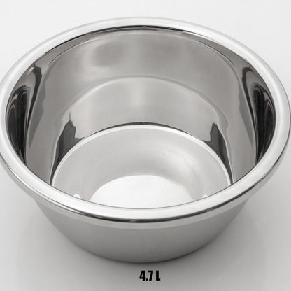 Set de 3 Mixing Bowl de Acero Inoxidable | Tazones Reforzados para Cocina Duraderos y Multiusos