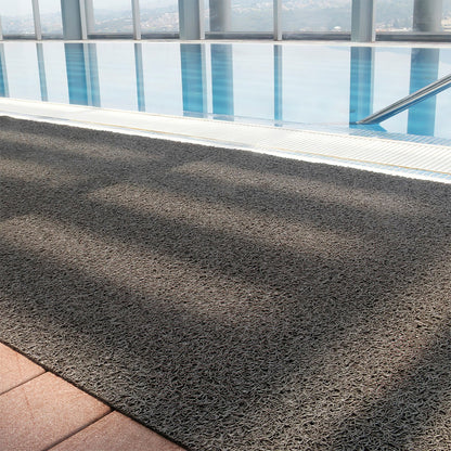 Piso Rizo en Rollo para Áreas Mojadas Livingreen – Antiderrapante para Albercas con Protector UV y Antihongos