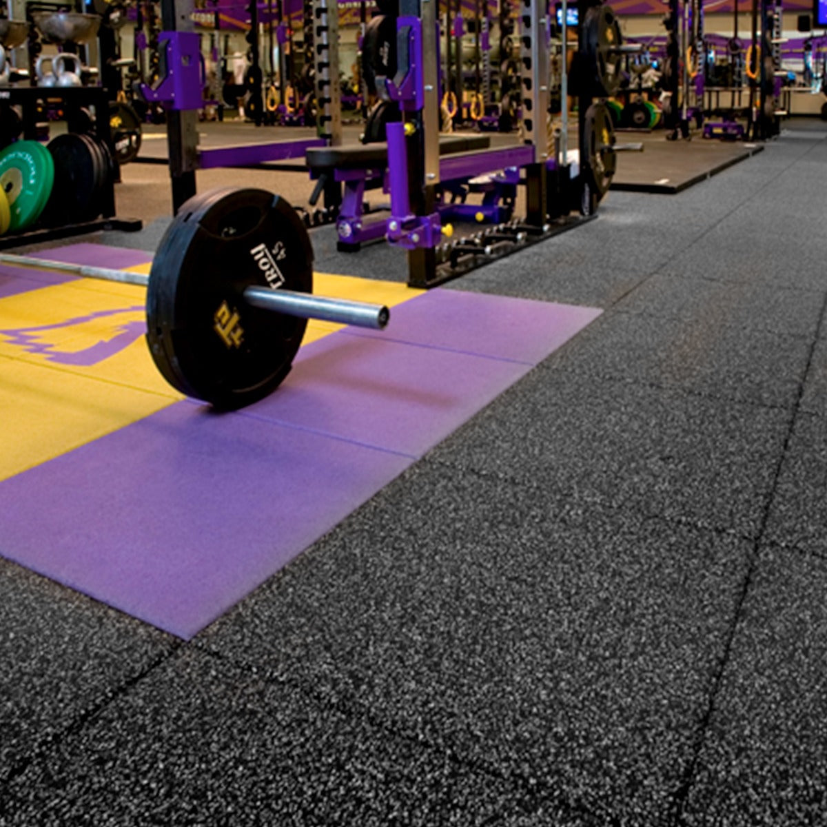 Piso para Gimnasio con Chispas 20 mm – Heavy Duty