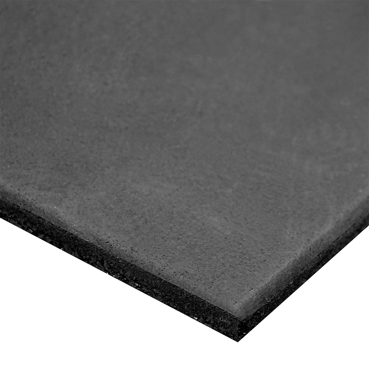 Piso para Gimnasio Negro Solido 15 mm – Ultra Rudo