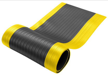 Tapete Antifatiga Industrial Safety Sponge en Rollo | Esponja de PVC y Seguridad Visual