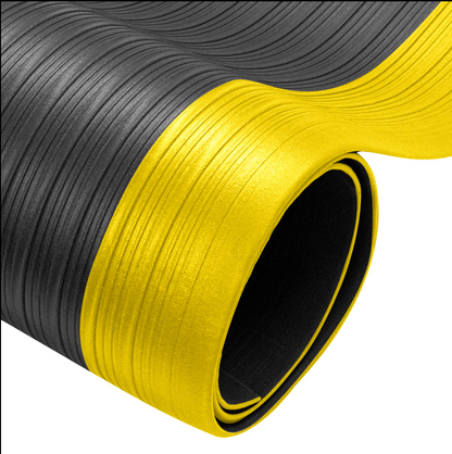 Tapete Antifatiga Industrial Safety Sponge en Rollo | Esponja de PVC y Seguridad Visual