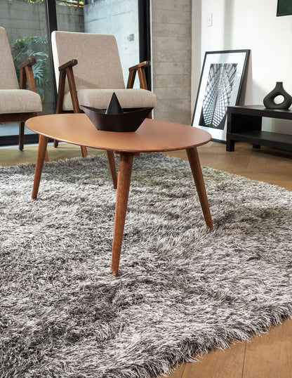 Tapete de sala Sena Plateado 160 cm x 225 cm