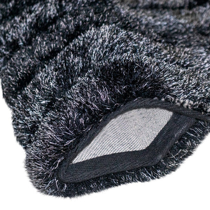 Tapete de área Genova gris 110 cm x 160 cm