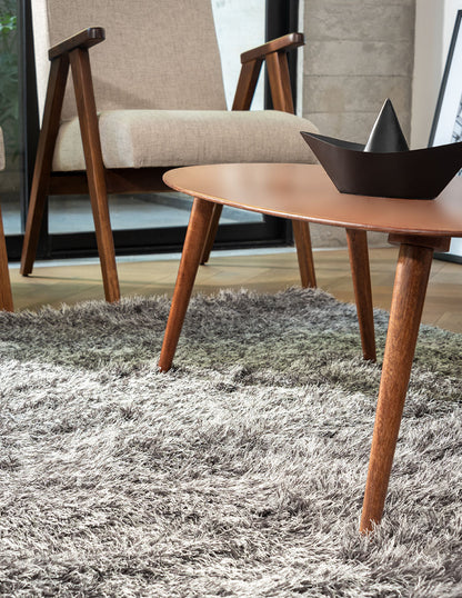 Tapete de sala Sena Plateado 160 cm x 225 cm