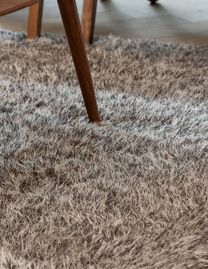 Tapete de sala Sena Plateado 160 cm x 225 cm