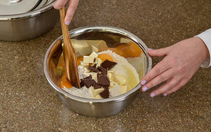 Set de 3 Mixing Bowl de Acero Inoxidable | Tazones Reforzados para Cocina Duraderos y Multiusos