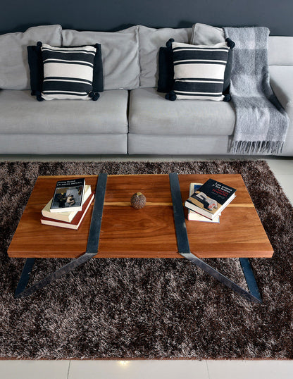 Tapete de sala Ankara café 160 cm x 225 cm