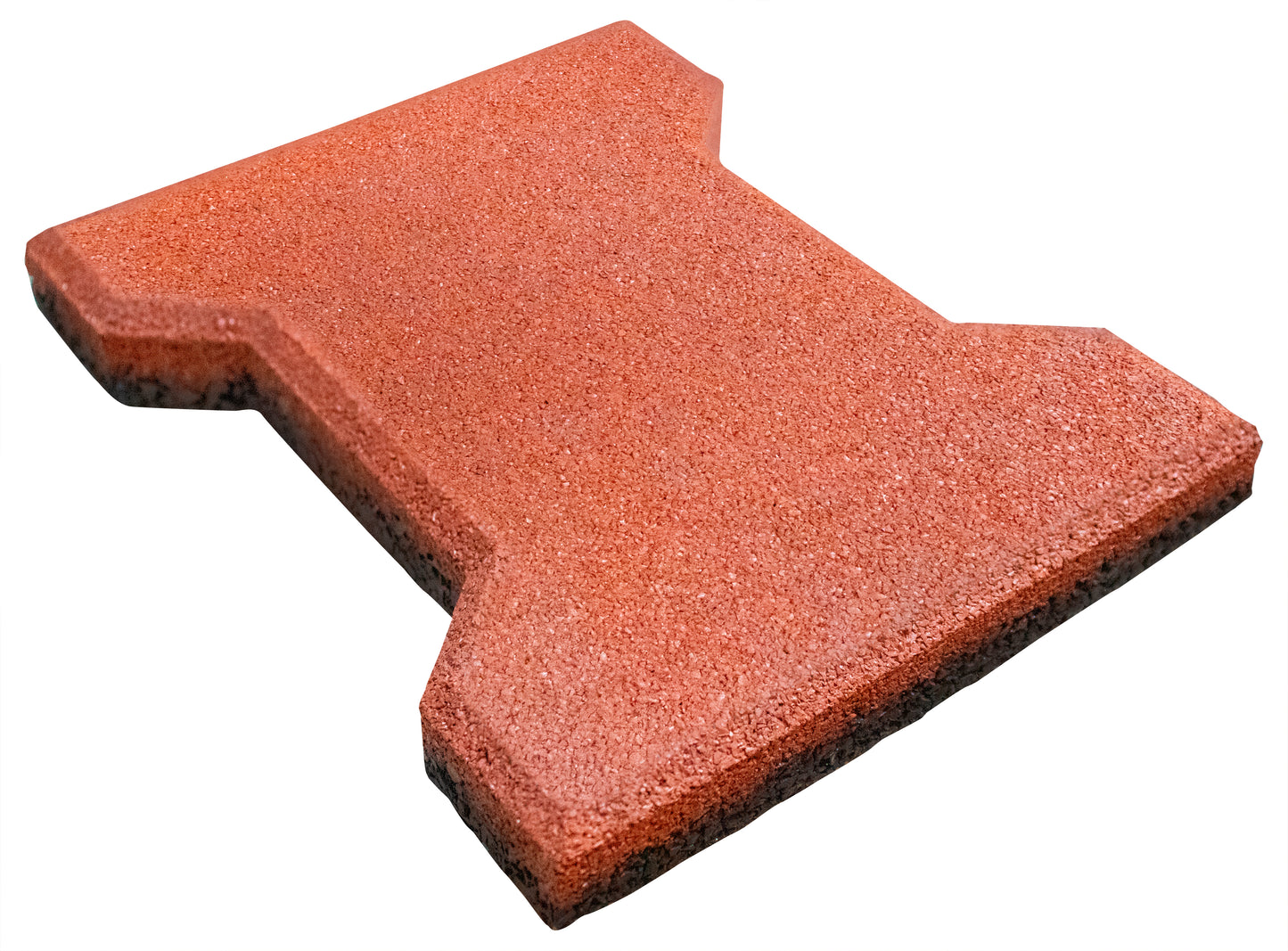 Adoquín de Hule Reciclado 25mm | Piso Antiderrapante Terracota para Caballerizas y Establos