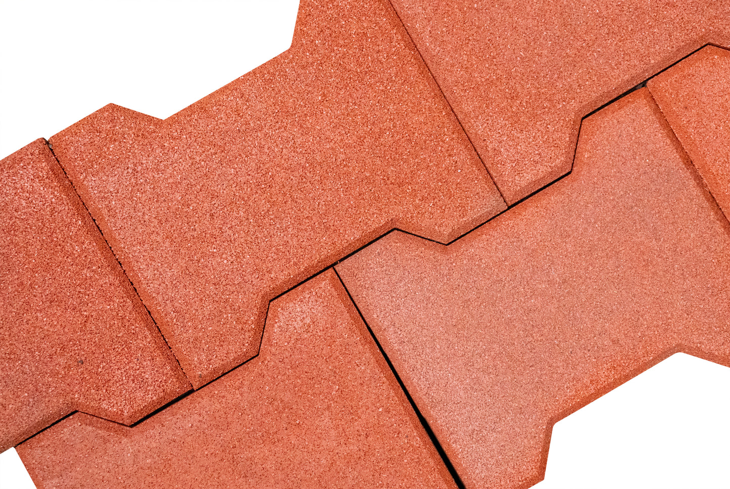 Adoquín de Hule Reciclado 25mm | Piso Antiderrapante Terracota para Caballerizas y Establos