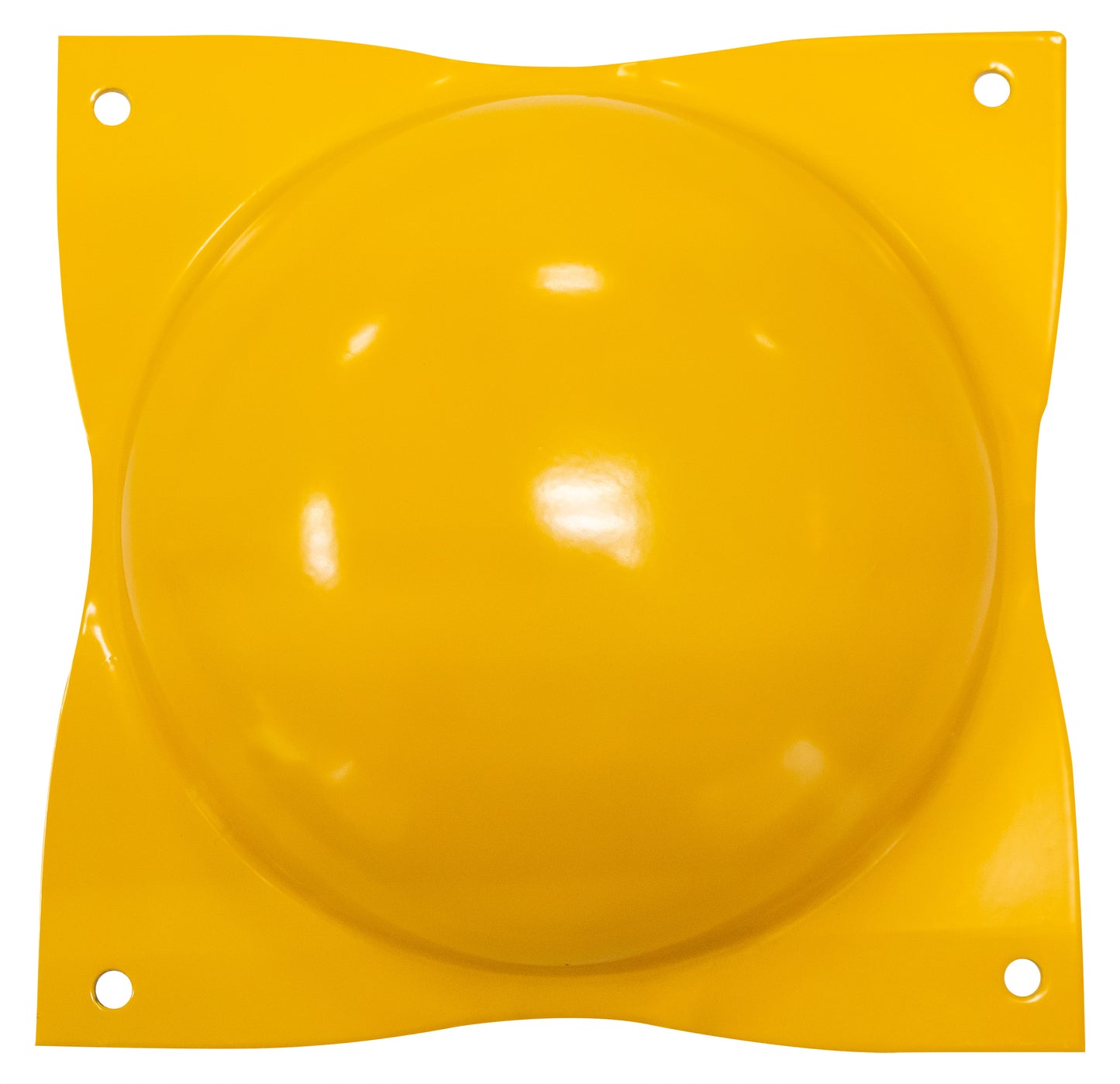 Boya Metálica Amarilla para Tráfico | Reductor de Velocidad y Delimitador Vial de Alta Resistencia