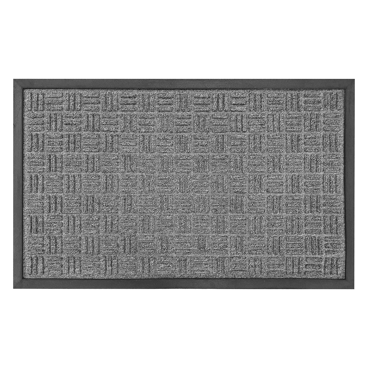 Tapete de entrada Crossroad Gris 45 cm x 75 cm