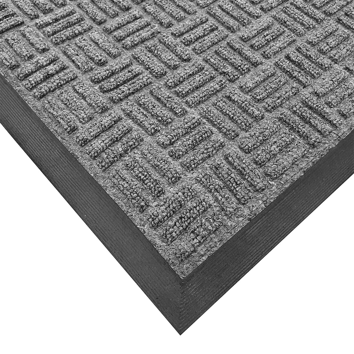 Tapete de entrada Crossroad Gris 45 cm x 75 cm