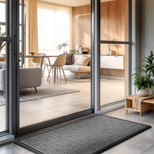 Tapete de entrada Crossroad Gris 45 cm x 75 cm