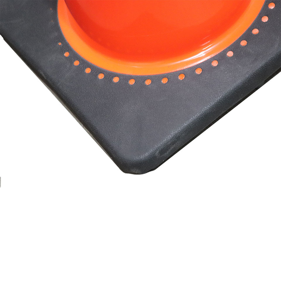 Cono Vial Naranja Flexible 45 cm | 70 cm | 90 cm | Base de Hule y Máxima Resistencia a Impactos