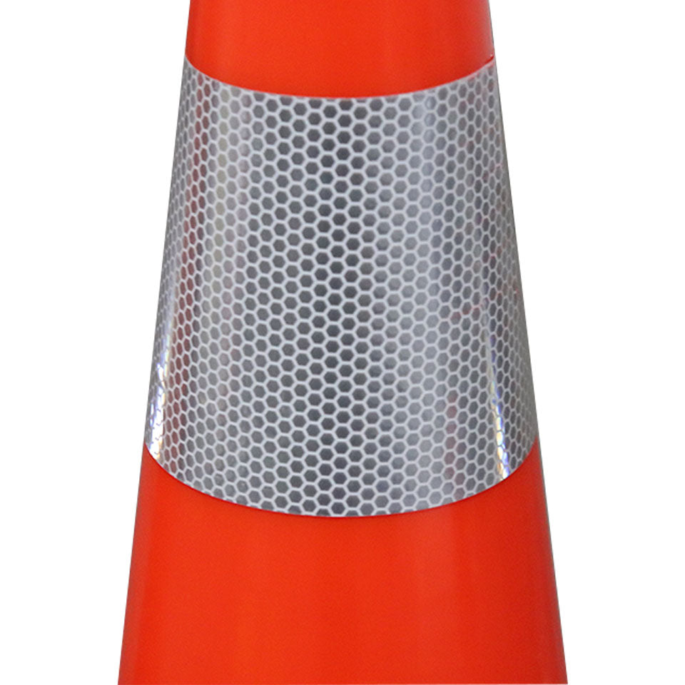 Cono Vial Naranja Flexible 45 cm | 70 cm | 90 cm | Base de Hule y Máxima Resistencia a Impactos