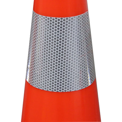 Cono Vial Naranja Flexible 45 cm | 70 cm | 90 cm | Base de Hule y Máxima Resistencia a Impactos