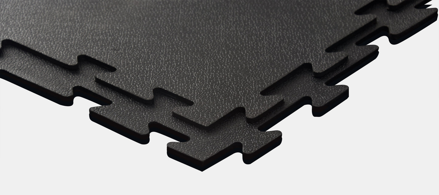 Piso gimnasio de caucho Modular Fitness Mat plus