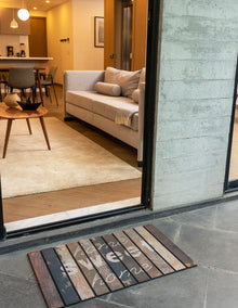 Tapete de entrada Home Sweet Home Flock 45 cm x 75cm