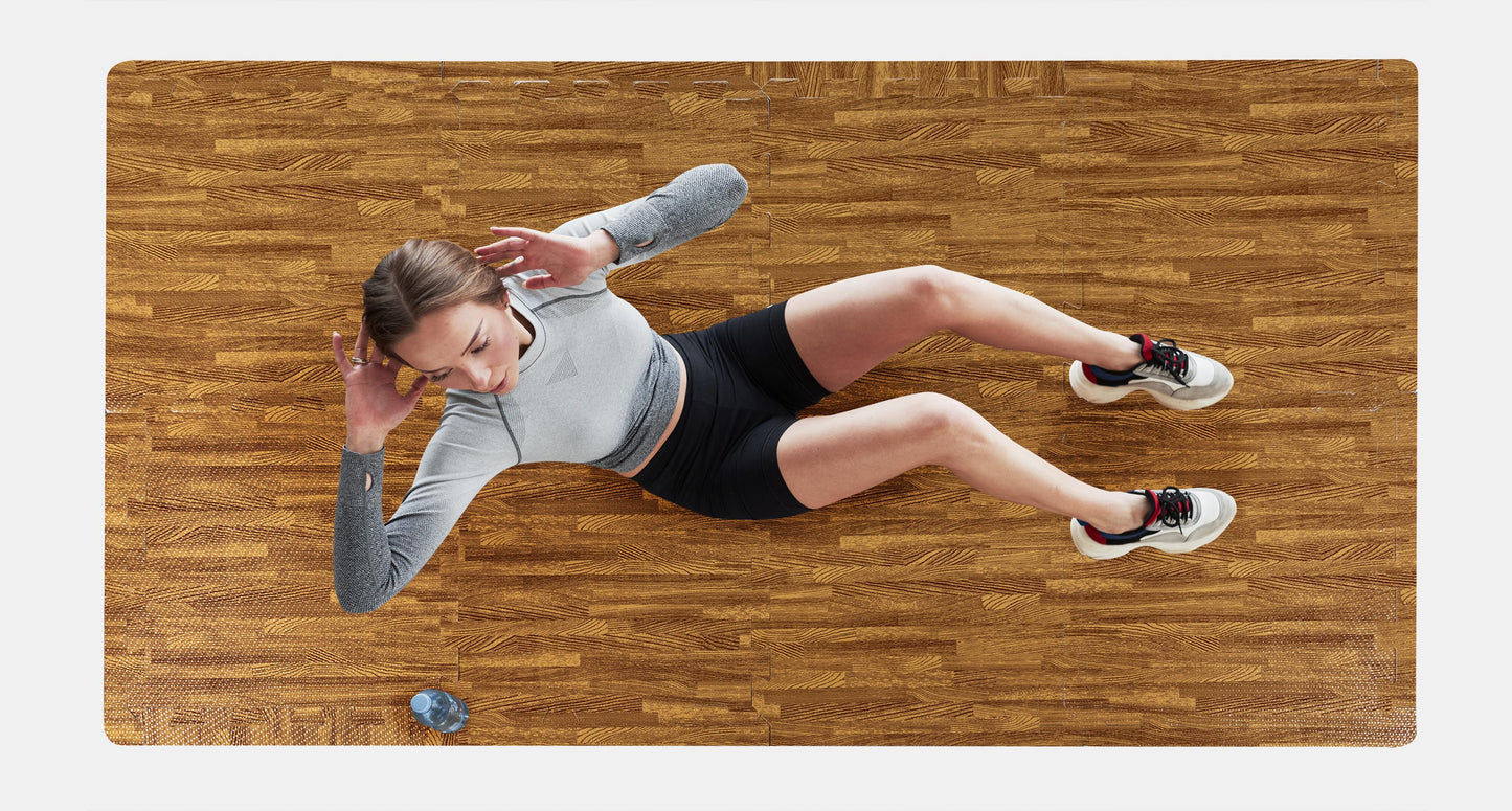 Foamy Imitación Madera Livingreen – Piso Decorativo, Aislante y Fácil de Instalar