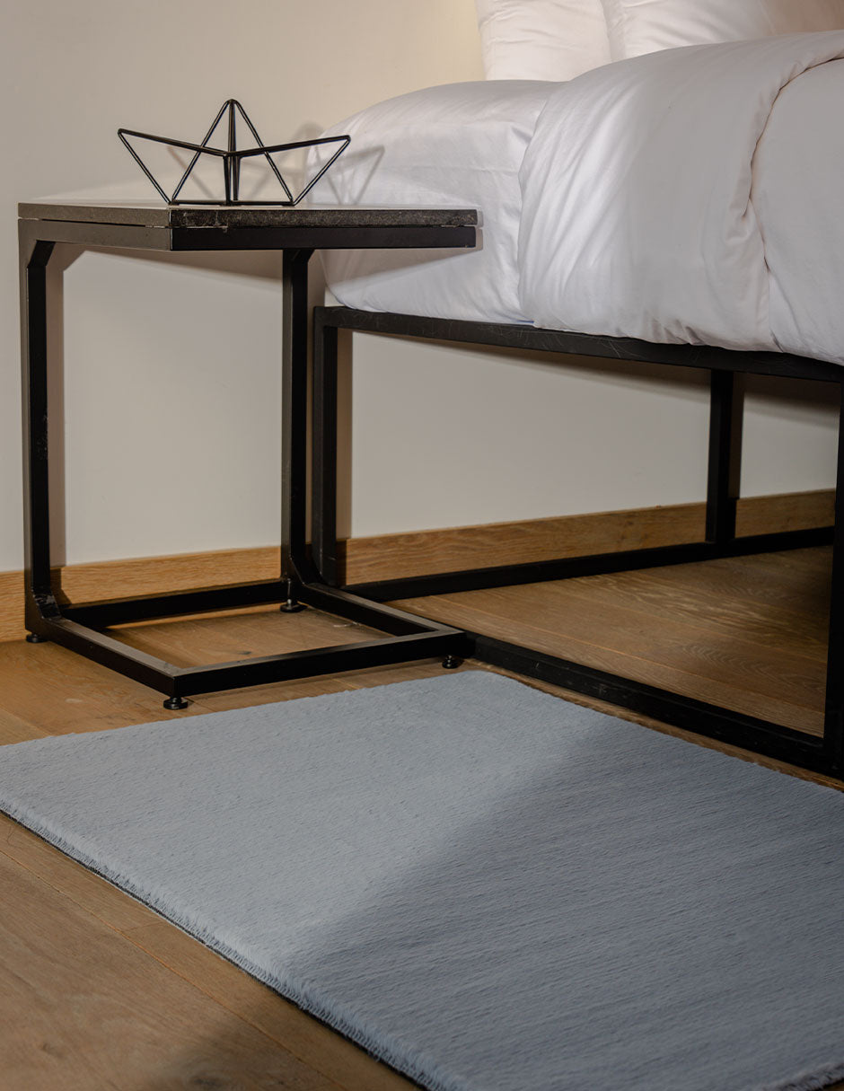 Tapete pie de cama Heaven Gris 70 cm x 100 cm