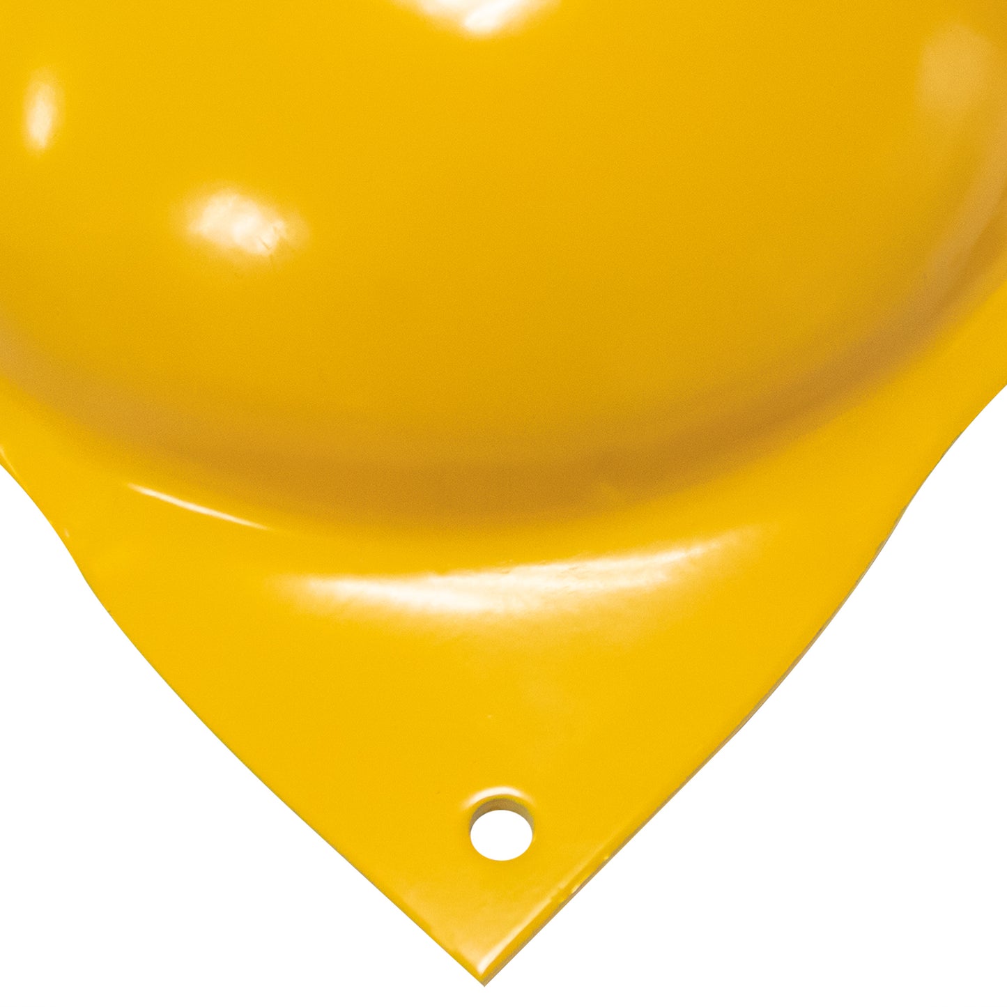 Boya Metálica Amarilla para Tráfico | Reductor de Velocidad y Delimitador Vial de Alta Resistencia