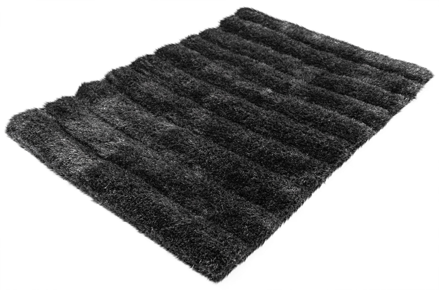 Tapete de sala Amsterdam Gris Oscuro 120 cm x 170 cm