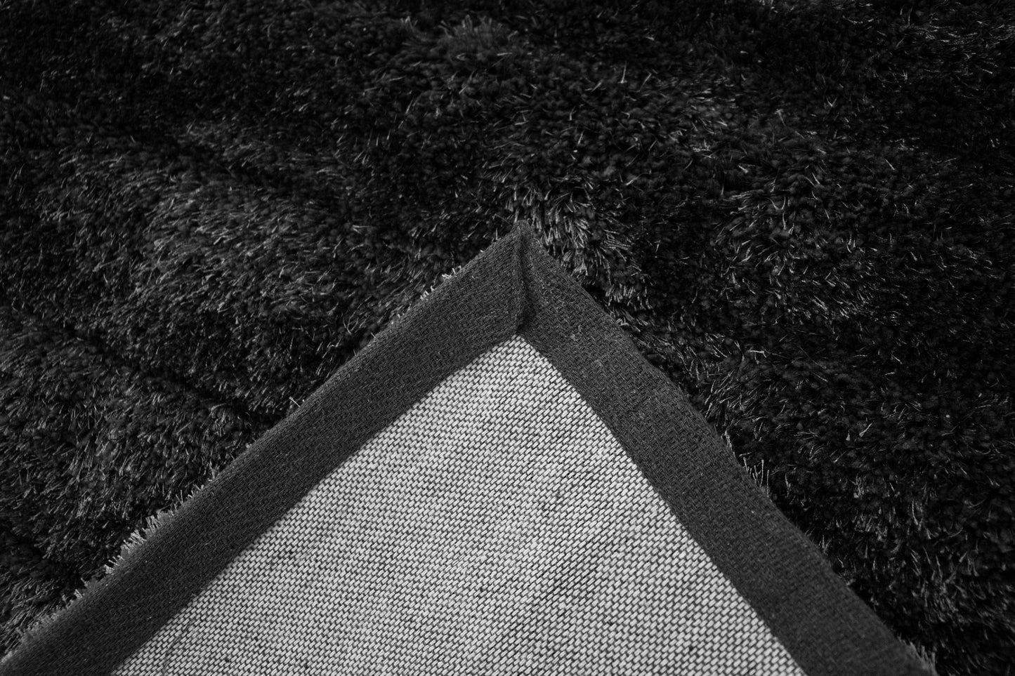 Tapete de sala Amsterdam Gris Oscuro 120 cm x 170 cm