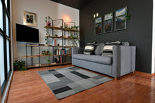 Tapete de sala Montreal cuadros 120 cm x 170 cm