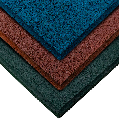 Piso de Caucho Amortiguante Juegos Infantiles