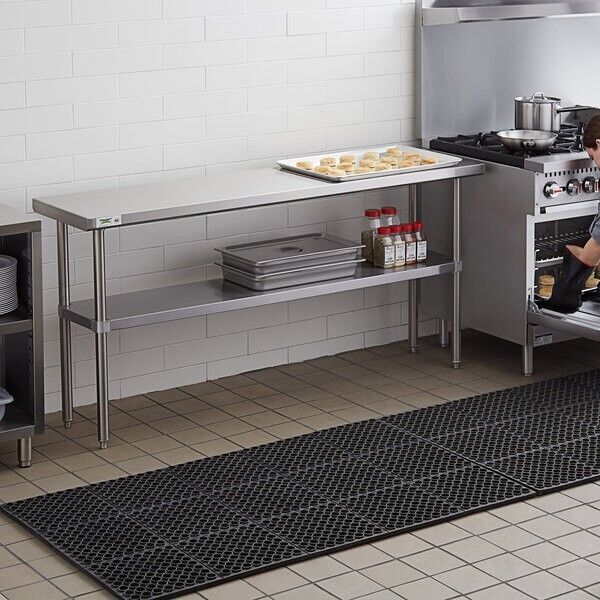 Tapete Antifatiga Modular Classic con Orificios | Hule Drenante y Confort Industrial