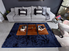 Tapete de sala azul Niza 160 cm x 225 cm