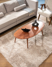 Tapete de sala beige Ness 160 cm x 225 cm