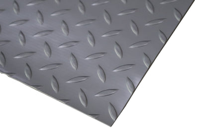 PVC Piso en Rollo Antiderrapante Diamantado | Aislante, Alto Flujo y Resistencia UV