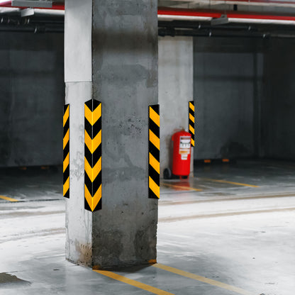 Protector Esquinero de Hule para Columnas de Estacionamiento Pack 2 piezas | Caucho Moldeado, Alta Resistencia al Impacto (Copia)