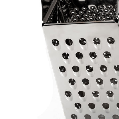 Rallador de Cocina 24x10.5x8 cm | Acero Inoxidable, Multiusos y Resistente