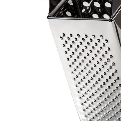 Rallador de Cocina 24x10.5x8 cm | Acero Inoxidable, Multiusos y Resistente