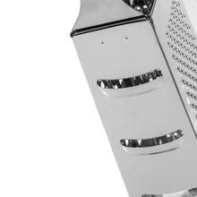 Rallador de Cocina 24x10.5x8 cm | Acero Inoxidable, Multiusos y Resistente