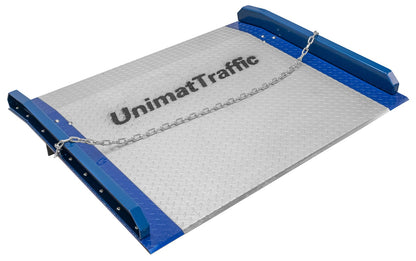 Rampa de Andén de Aluminio para Montacargas 6,800 kg | Portátil, Antideslizante y 152x122 cm