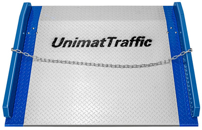 Rampa de Andén de Aluminio para Montacargas 6,800 kg | Portátil, Antideslizante y 152x122 cm