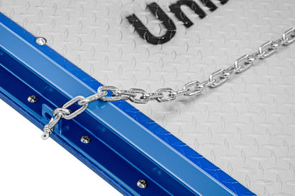 Rampa de Andén de Aluminio para Montacargas 6,800 kg | Portátil, Antideslizante y 152x122 cm