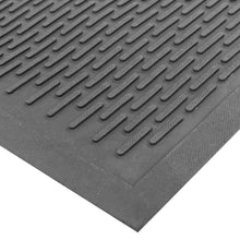 Tapete Scraper Mat Gris para Tráfico Pesado | Polipropileno de 10mm y Orilla Achaflanada