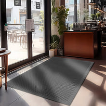 Tapete Scraper Mat Gris para Tráfico Pesado | Polipropileno de 10mm y Orilla Achaflanada