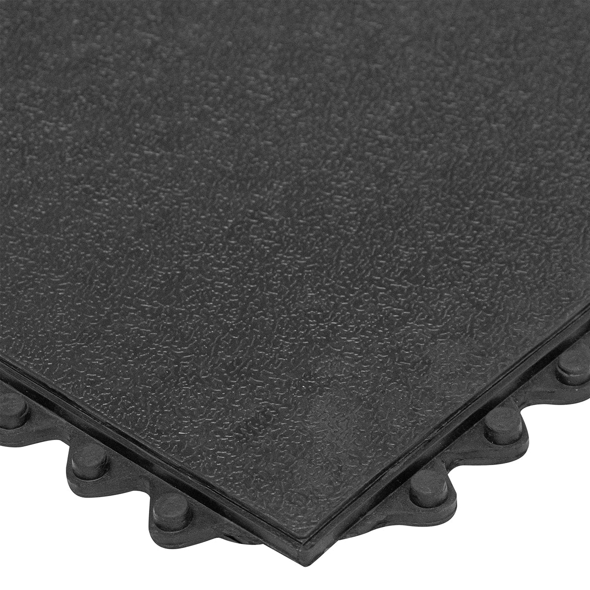 Tapete Antifatiga Modular Económico 90x90cm | Hule Antiderrapante Interconectable