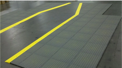 Loseta Modular ErgoDeck MAX Smooth Liso 22mm | Nitrilo, PVC y Confort Extremo Gris